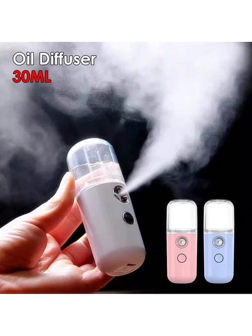 USB Mist Facial Sprayer Humidifier Rechargeable Nebulizer Face Steamer Moisturizing Beauty Instruments Face Skin Care Tools
